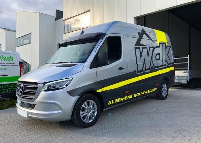 Autoreclame Autobelettering Bestelwagen Belettering Mercedes Sprinter WDK F2