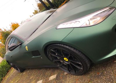 Carwrapping Color Change Ferrari GTC4Lusso