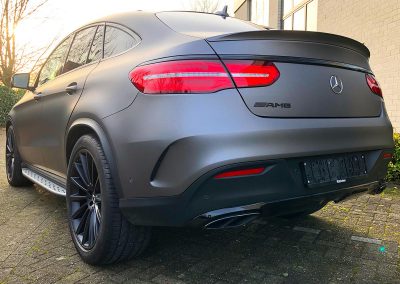 Carwrapping Color Change Mercedes Benz GLE Coupé AMG