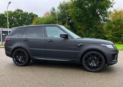 Carwrapping Color Change Range Rover Sport