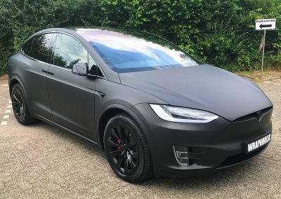 Carwrapping Color Change Tesla Model X